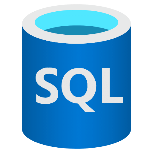 Azure SQL Database svg and png logo