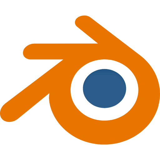 Blender svg and png logo