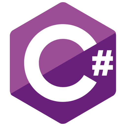 C# (CSharp) svg and png logo