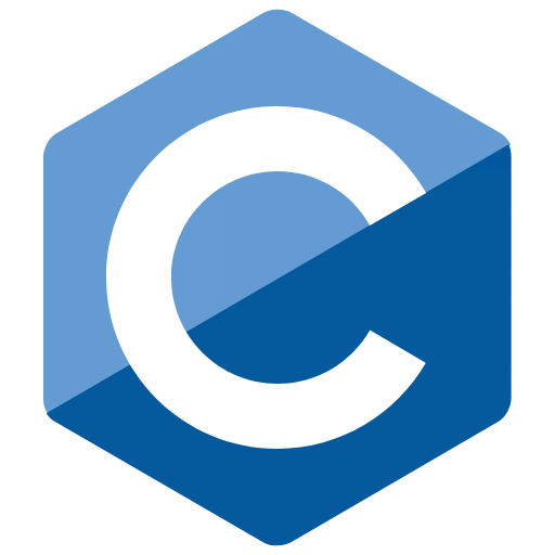 C svg and png logo