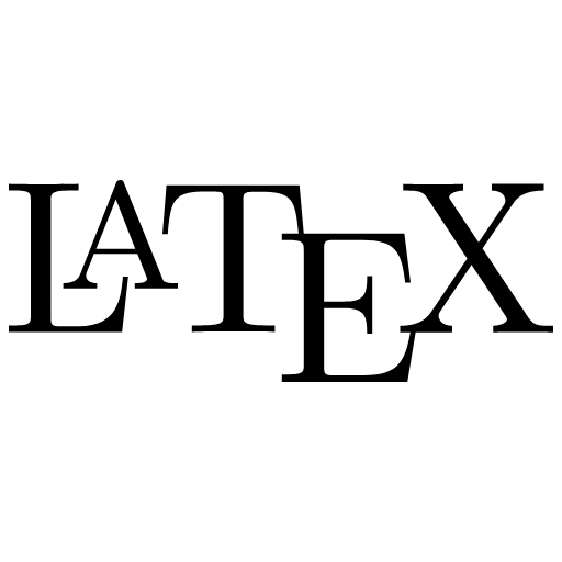 LaTeX svg and png logo