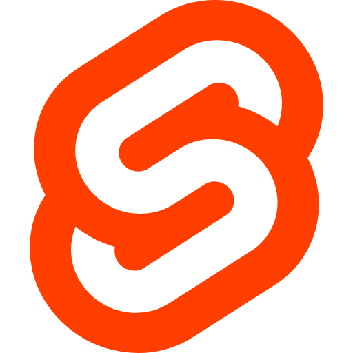 Svelte svg and png logo