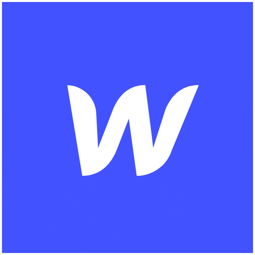 Webflow svg and png logo
